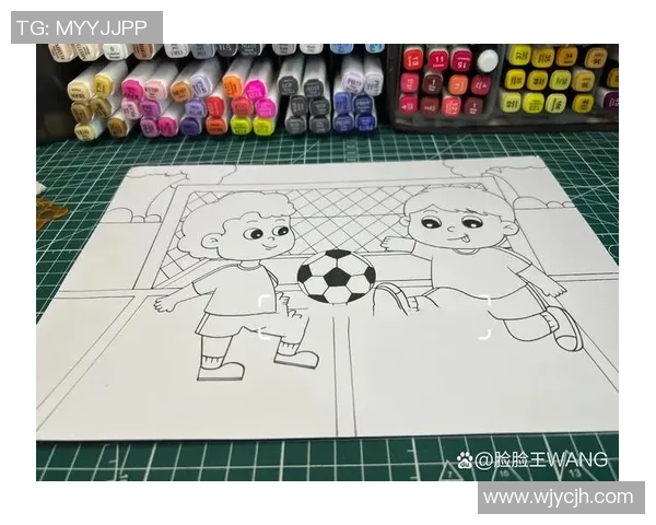 儿童绘画风格中的足球明星形象展现与创意表现技巧分析